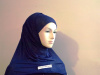 Shiny Stretchy lycara hijab 8